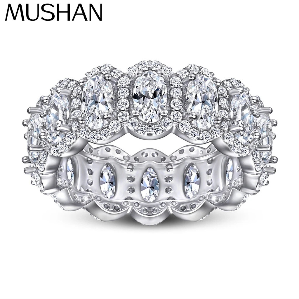 MuShan Jewelry 925 Sterling Silver Rings Bands Rings Bands Ring 7A Cubic Zirconia Women Engagement Rings Bands Women Gift
MuShan Jewelry 925 Sterling Silver Rings Bands Rings Bands Ring 7A Cubic Zirconia Women Engagement Rings Bands Women Gift
