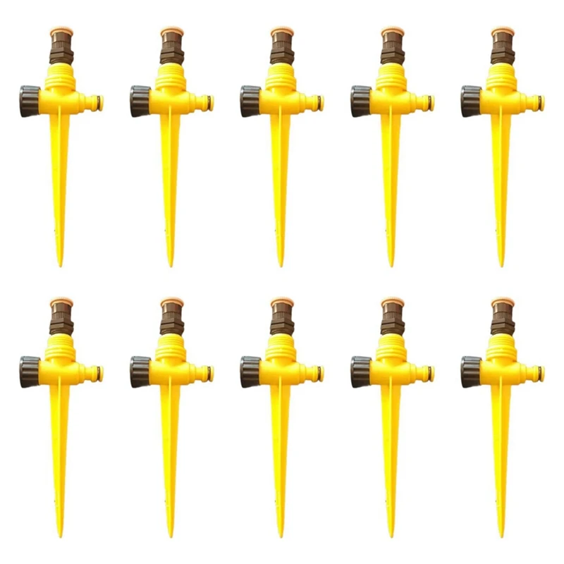 Household Garden Irrigation Sprinkler For Easy Lawns Care Automatic 360 Degree Rotating Watering Equipment 10Pcs
Household Garden Irrigation Sprinkler For Easy Lawns Care Automatic 360 Degree Rotating Watering Equipment 10Pcs