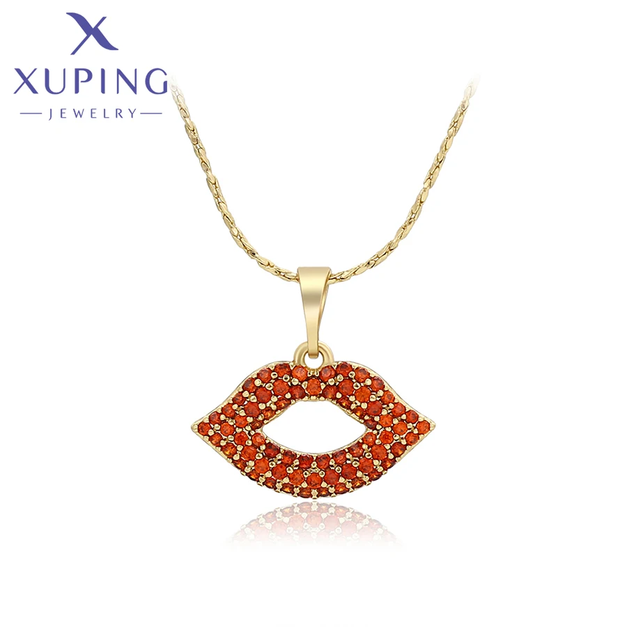 Xuping Jewelry Special Pendant Charm Pendant Necklace of Light Gold Color for Wome Ladies Party Gift X000919490
Xuping Jewelry Special Pendant Charm Pendant Necklace of Light Gold Color for Wome Ladies Party Gift X000919490