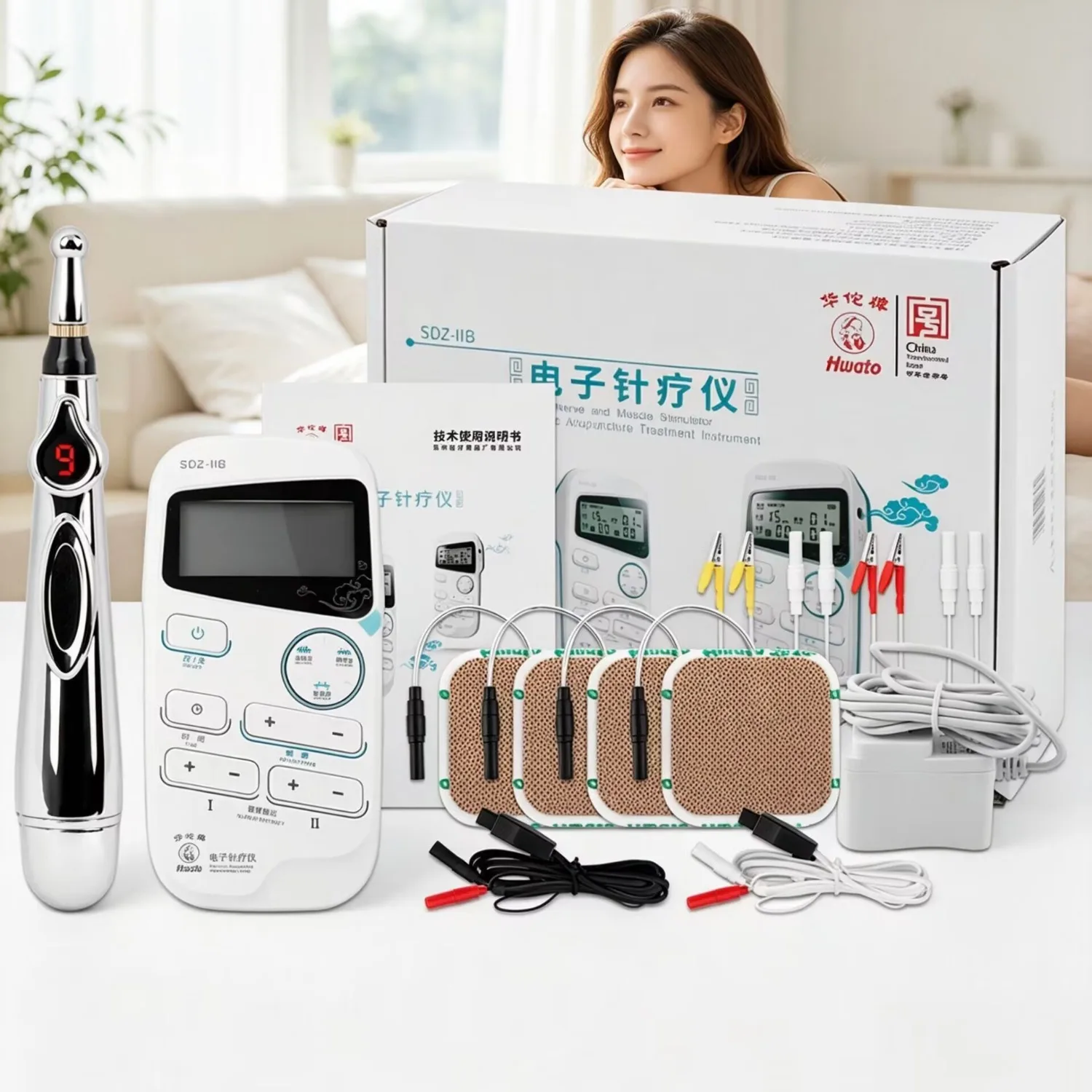 Handheld Electroacupuncture Stimulator SDZ-IIB Pulse Massage TENS For Pain Relief and Muscle Recovery Electronic Acupuncturist
Handheld Electroacupuncture Stimulator SDZ-IIB Pulse Massage TENS For Pain Relief and Muscle Recovery Electronic Acupuncturist