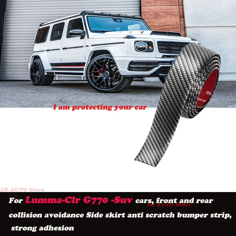 Strong adhesive bumper strip, front and rear lip side skirts, collision and scratch resistant suitable For Lumma Clr G770 Suv
Strong adhesive bumper strip, front and rear lip side skirts, collision and scratch resistant suitable For Lumma Clr G770 Suv