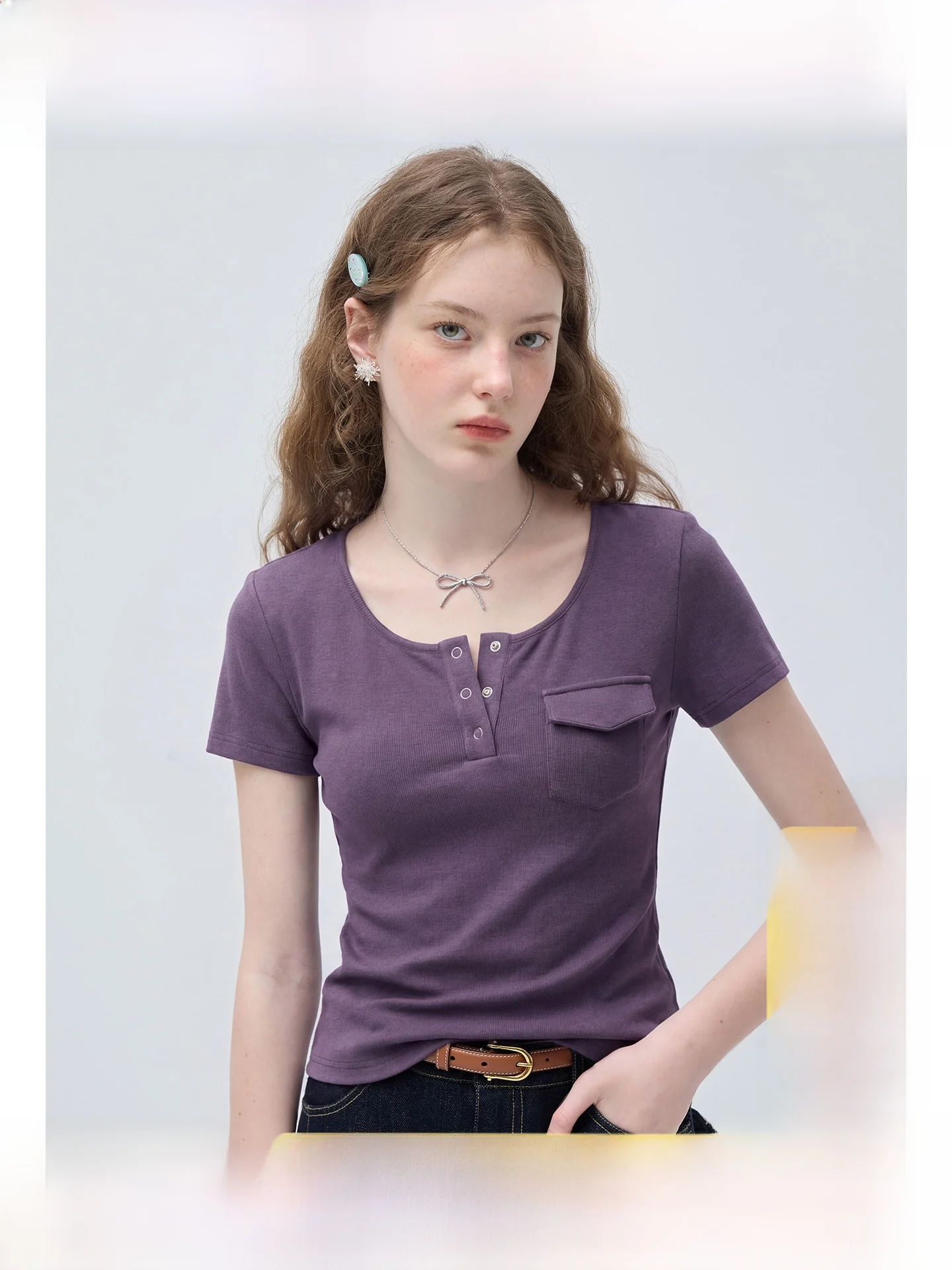 plus Size Women's Square Neck T-Shirt Short Sleeve Slimming Versatile Summer New Style Micro Plump MM Top Comfortable Breathable
plus Size Women's Square Neck T-Shirt Short Sleeve Slimming Versatile Summer New Style Micro Plump MM Top Comfortable Breathable