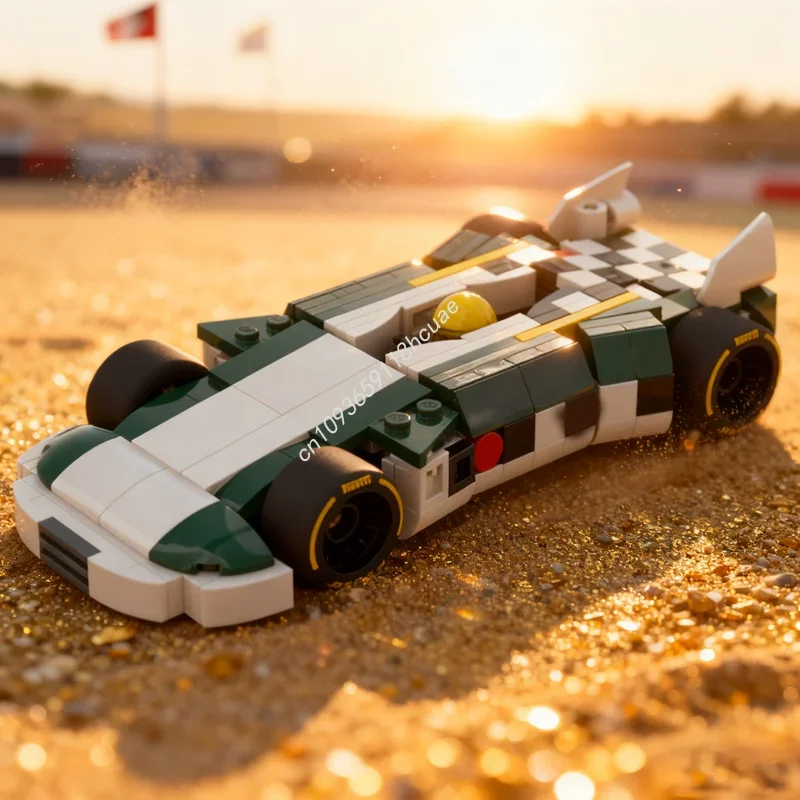 265 деталей MOC Dethkarz NEW EMPIRE Iridium Speed Racered, конструктор, развивающая игрушка, кирпичики для сборки, подарок на Рождество и День рождения для детей
265 деталей MOC Dethkarz NEW EMPIRE Iridium Speed Racered, конструктор, развивающая игрушка, кирпичики для сборки, подарок на Рождество и День рождения для детей