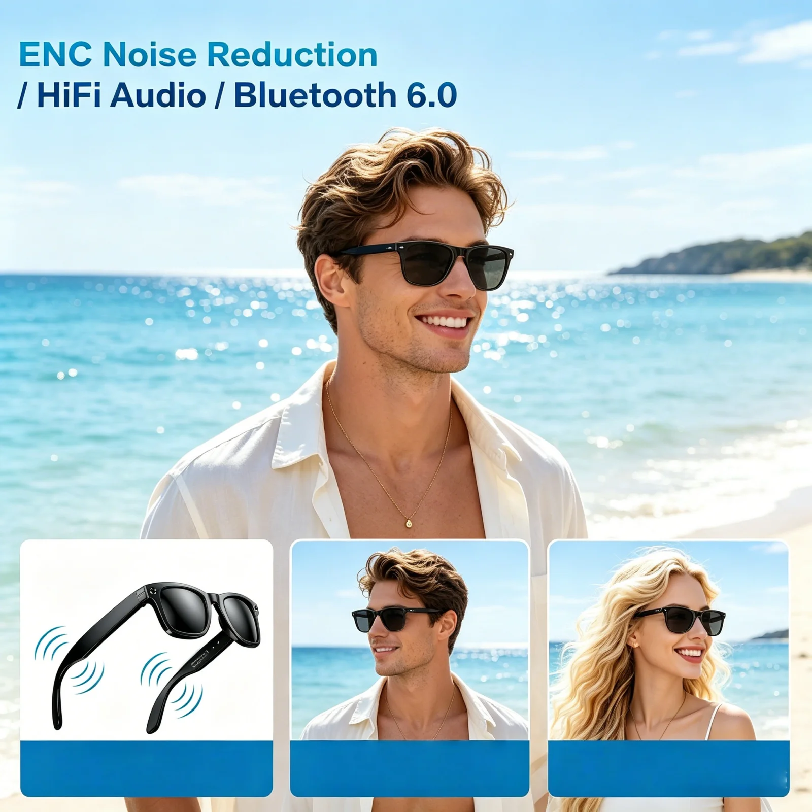 Video Recording Smart Sunglasses: AI Smart Glasses New, 800W Camera AI Glasses Men, Color-Changing Smart Translation Glasses
Video Recording Smart Sunglasses: AI Smart Glasses New, 800W Camera AI Glasses Men, Color-Changing Smart Translation Glasses