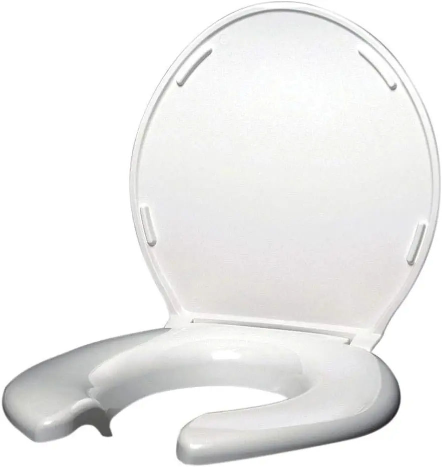 Toilet Seat Open Front with Cover Bariatric Toilet Seat White Strong and Durable Provide Unbreakable Strength
Toilet Seat Open Front with Cover Bariatric Toilet Seat White Strong and Durable Provide Unbreakable Strength