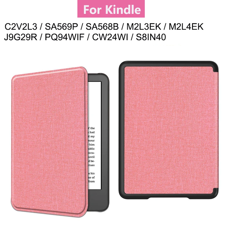 Magnetic Case For Kindle 2022 2024 Colorsoft 1 Paperwhite 4 5 6 10th 11th 12th 6/6.8/7inch SA568B SA569P Sleep Smart Cover Case
Magnetic Case For Kindle 2022 2024 Colorsoft 1 Paperwhite 4 5 6 10th 11th 12th 6/6.8/7inch SA568B SA569P Sleep Smart Cover Case