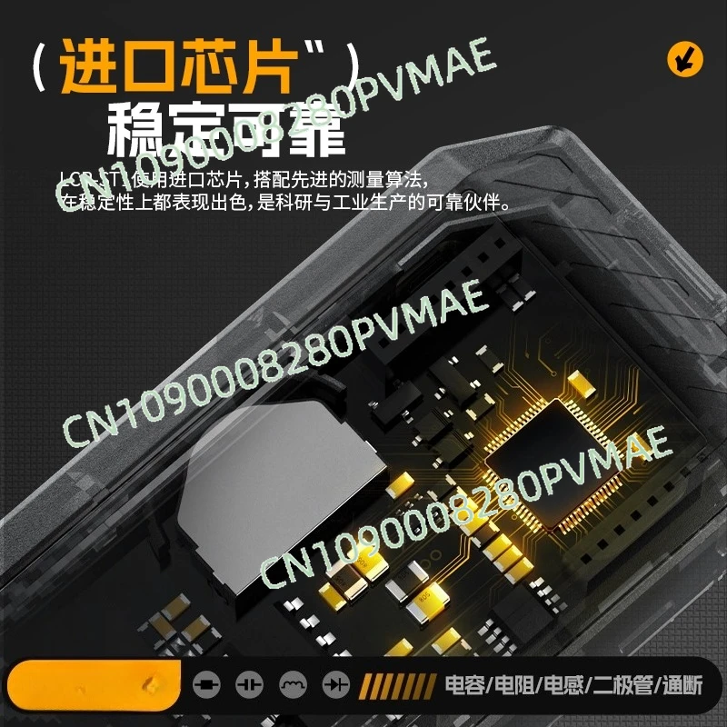 Цифровой мультиметр-пинцет LCR-ST1 для измерения сопротивления, индуктивности, емкости и тестирования SMD-компонентов
Цифровой мультиметр-пинцет LCR-ST1 для измерения сопротивления, индуктивности, емкости и тестирования SMD-компонентов