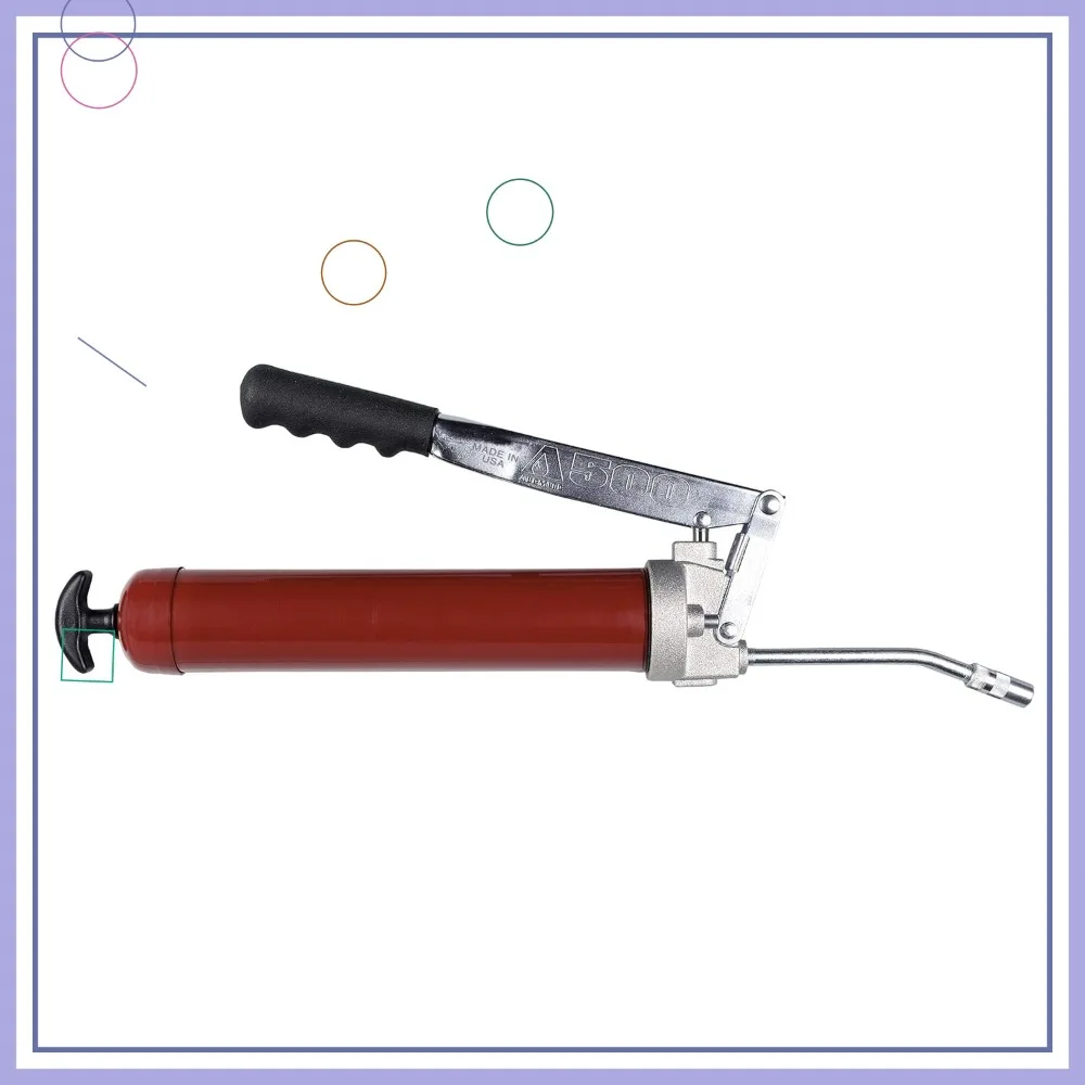 High Pressure Grease Gun, 10,000 psi, 1 oz. per 21 Strokes, 16 oz. Bulk or 14 oz. Cartridge, 3-Way Loading
High Pressure Grease Gun, 10,000 psi, 1 oz. per 21 Strokes, 16 oz. Bulk or 14 oz. Cartridge, 3-Way Loading