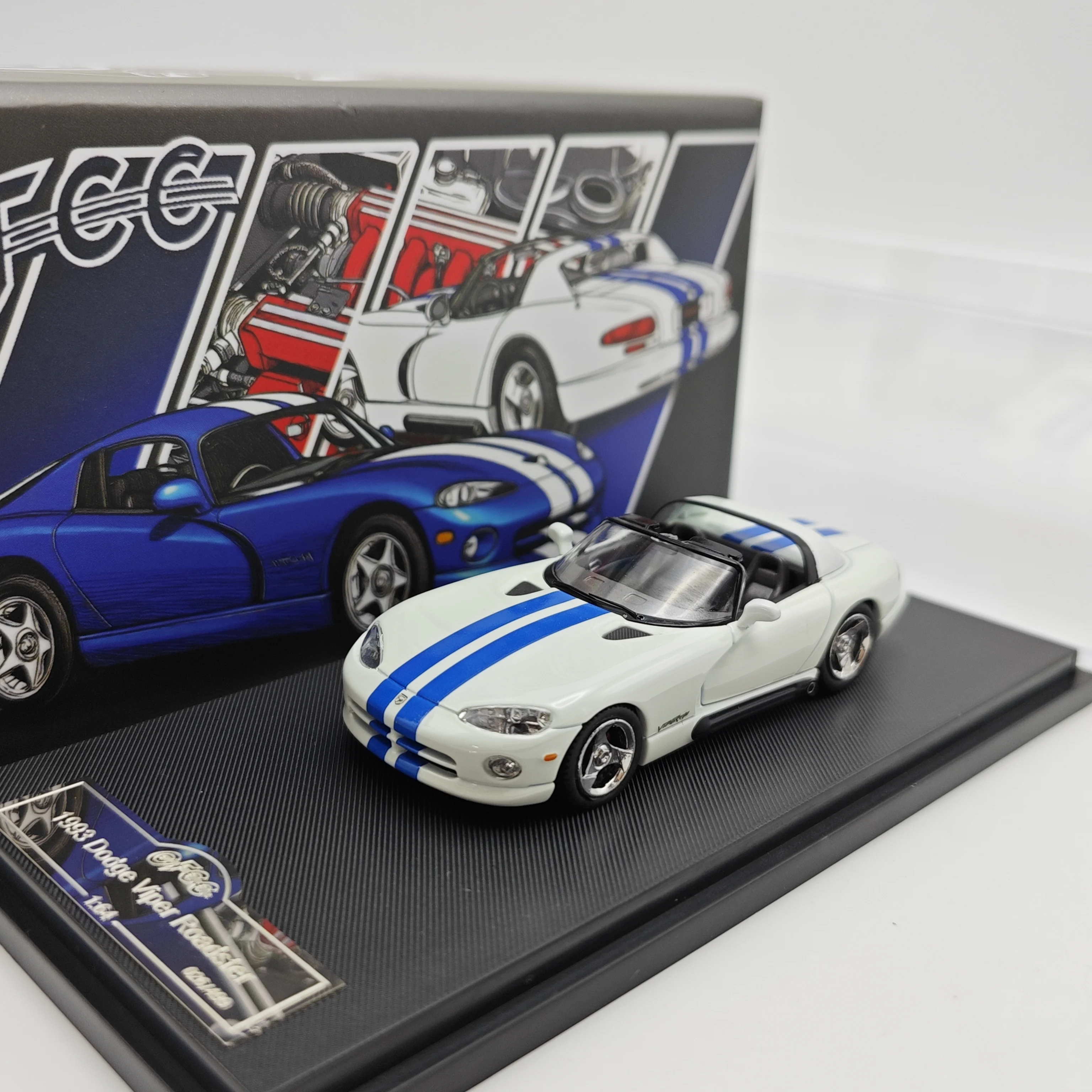 GFCC 1:64 Dodge Viper Exhibition Limited Edition Convertible Alloy Car Model 
GFCC 1:64 Dodge Viper Exhibition Limited Edition Convertible Alloy Car Model