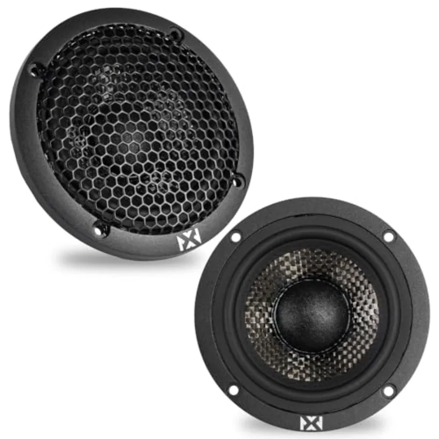 Car audio midrange speakers carbon fiber cones black 200W peak power for high-fidelity sound reproduction
Car audio midrange speakers carbon fiber cones black 200W peak power for high-fidelity sound reproduction
