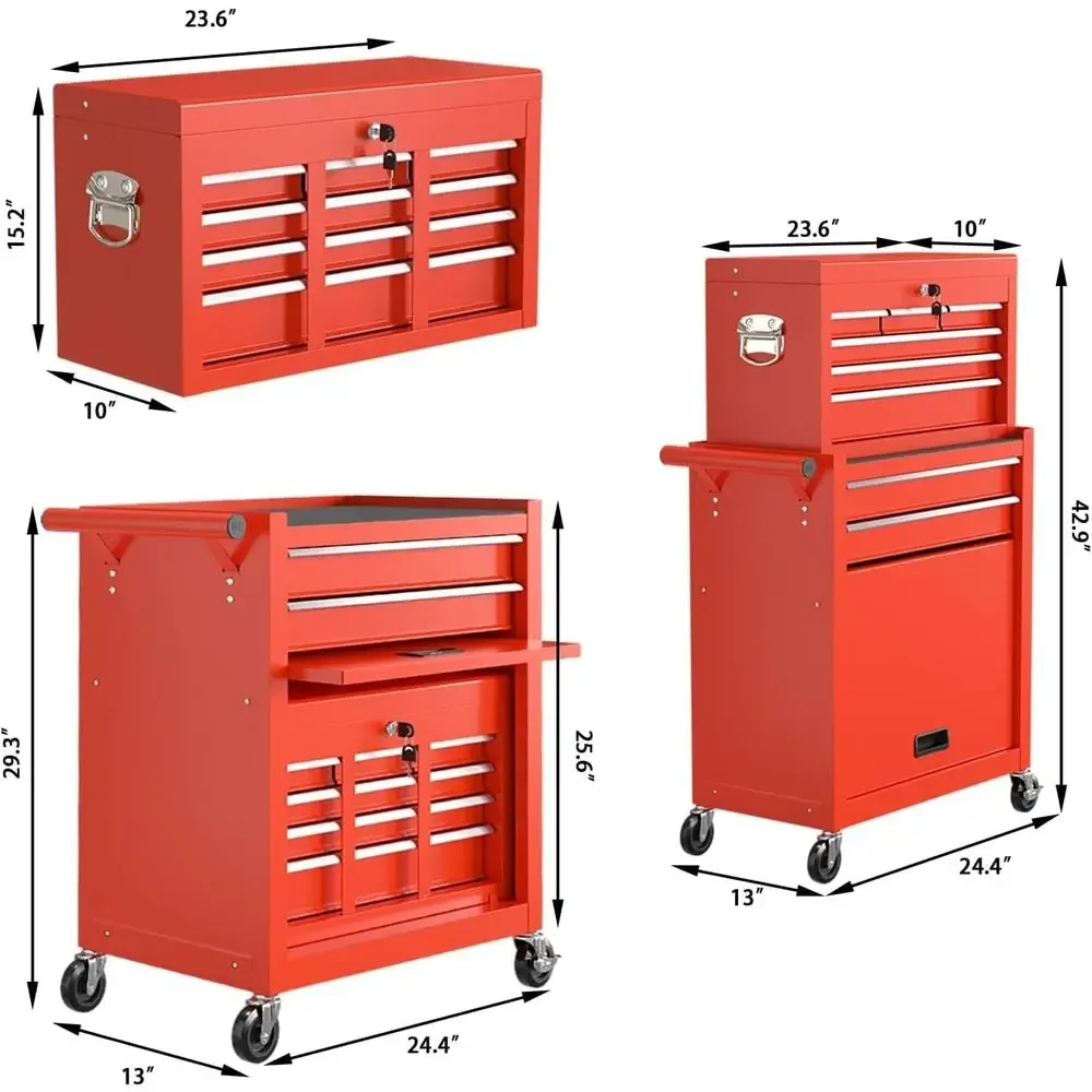 Large capacity rolling toolbox, detachable cabinet storage toolbox with wheels and drawers
Large capacity rolling toolbox, detachable cabinet storage toolbox with wheels and drawers