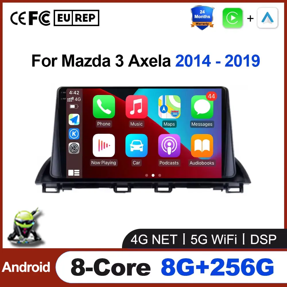 Автомобильная магнитола на Android для Mazda 3 Axela 2014-2019, мультимедийный радиоплеер, GPS-навигация, Видео Стерео головное устройство, вентиляторные инструменты
Автомобильная магнитола на Android для Mazda 3 Axela 2014-2019, мультимедийный радиоплеер, GPS-навигация, Видео Стерео головное устройство, вентиляторные инструменты
