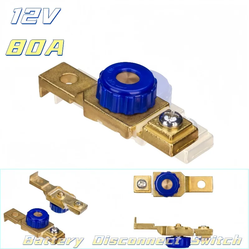 12V 80A Battery Disconnect Cut Off Switch Rotary Terminal Isolator Side Post Car Motorcycle Marine Anti Leak Safety Kill Switch
12V 80A Battery Disconnect Cut Off Switch Rotary Terminal Isolator Side Post Car Motorcycle Marine Anti Leak Safety Kill Switch