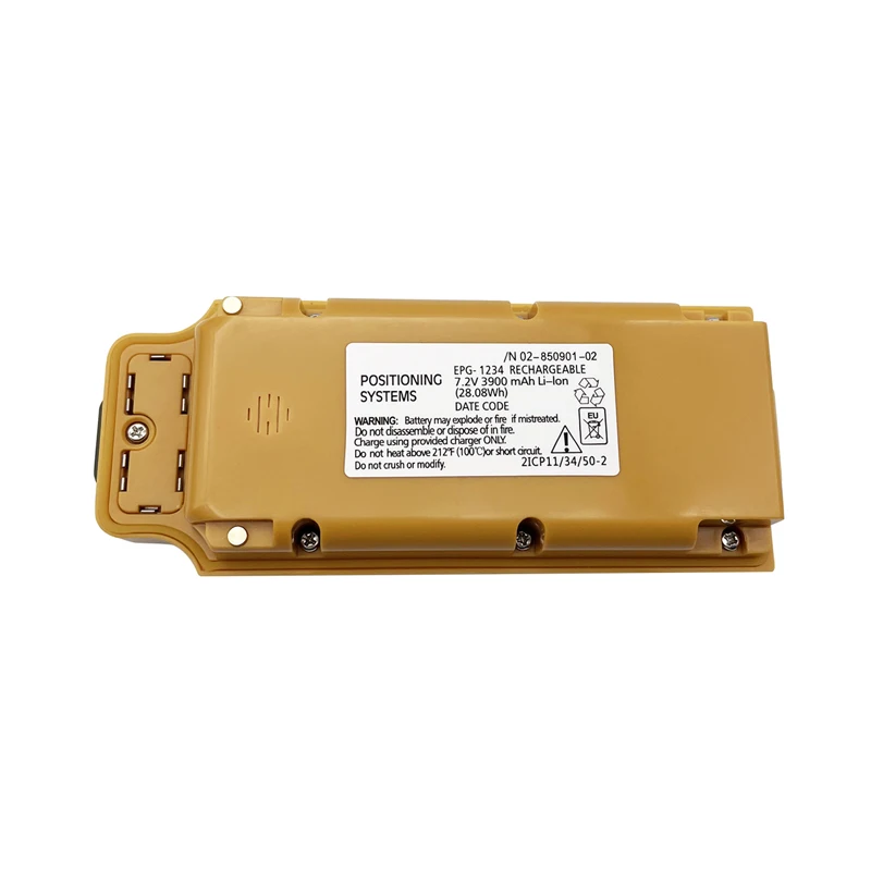 Новейшая перезаряжаемая желтая батарея GR5 3900 мАч для геодезических приборов GR3 GPS GNSS RTK, аксессуары для систем позиционирования 02-850901-02
Новейшая перезаряжаемая желтая батарея GR5 3900 мАч для геодезических приборов GR3 GPS GNSS RTK, аксессуары для систем позиционирования 02-850901-02