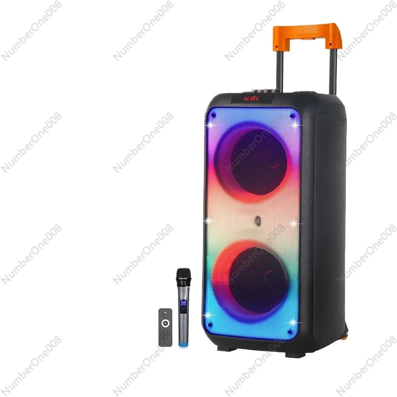 NDR-1095 Double 8-inch 40W Flame Light Tie Rod Bluetooth Speaker, Multi-person Party Karaoke Stereo
NDR-1095 Double 8-inch 40W Flame Light Tie Rod Bluetooth Speaker, Multi-person Party Karaoke Stereo