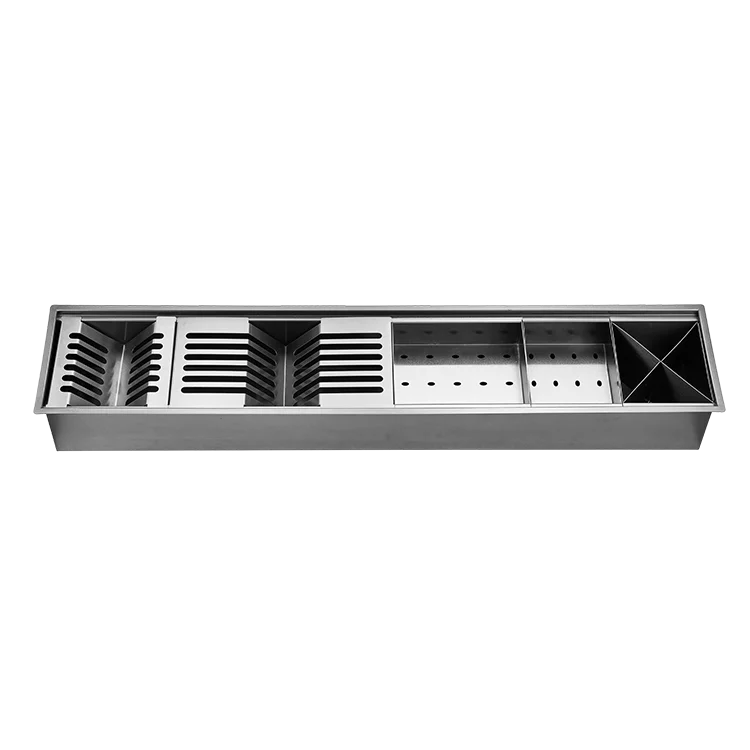 Stainless Steel Luxury Customized Logo Kitchen Sink Dish Rack & Knife Rack With Drainboard Restaurant Kitchen Sink
Stainless Steel Luxury Customized Logo Kitchen Sink Dish Rack & Knife Rack With Drainboard Restaurant Kitchen Sink