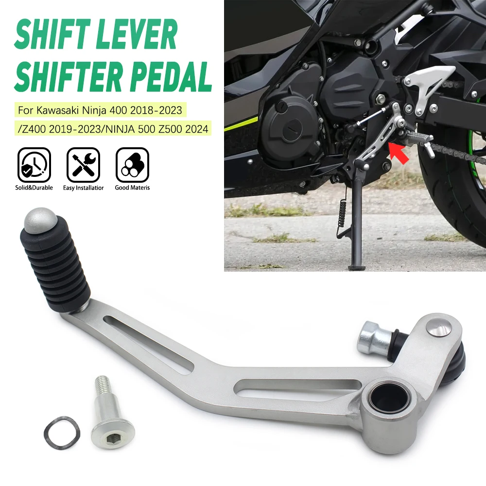 Shift Lever Shifter Pedal For Kawasaki Ninja 400 2018-2023/Z400 2019-2023/NINJA 500 Z500 2024 Motorcycle Accessories
Shift Lever Shifter Pedal For Kawasaki Ninja 400 2018-2023/Z400 2019-2023/NINJA 500 Z500 2024 Motorcycle Accessories