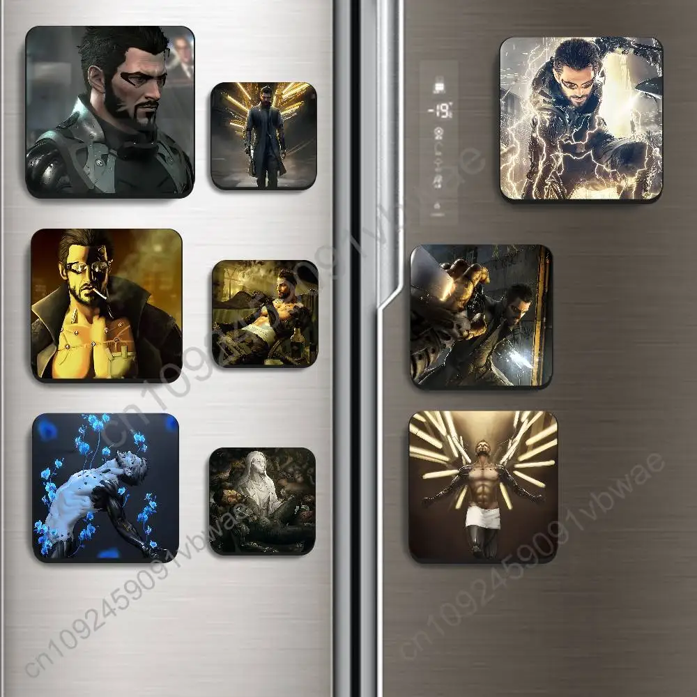 game Adam Jensen Deus Ex Black Square Plastic Fridge Magnet, for Magnetic Sticker No Trace Left, Durable, Smooth and Textured
game Adam Jensen Deus Ex Black Square Plastic Fridge Magnet, for Magnetic Sticker No Trace Left, Durable, Smooth and Textured