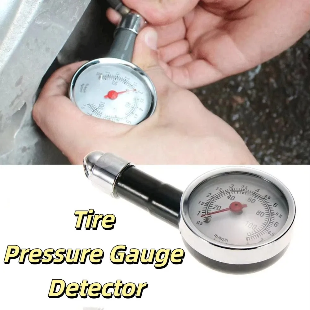 Metal Construction Tire Pressure Gauge High Precision Mini Dial Tyre Meter Mechanical Gauge Accurate Pointer Pressure Detector
Metal Construction Tire Pressure Gauge High Precision Mini Dial Tyre Meter Mechanical Gauge Accurate Pointer Pressure Detector