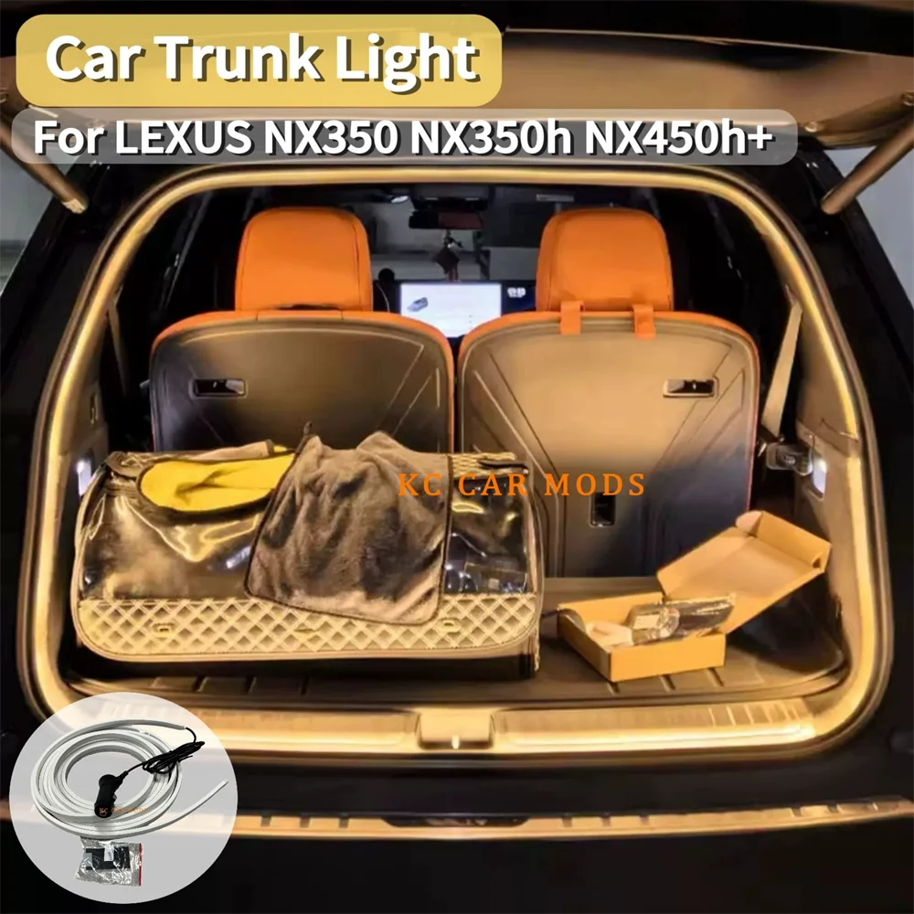 Car Rear Trunk Ambient LED Light Strip 2022 2023 2024 LEXUS NX350 NX350h NX450h+
Car Rear Trunk Ambient LED Light Strip 2022 2023 2024 LEXUS NX350 NX350h NX450h+