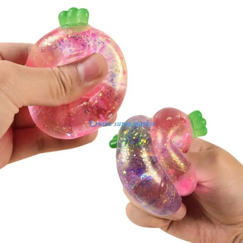 090B Safe TPR Carrot Shaped Slow Rebounds Sensory Toy For Anxiety Relief And Hand Therapys Exercise
090B Safe TPR Carrot Shaped Slow Rebounds Sensory Toy For Anxiety Relief And Hand Therapys Exercise