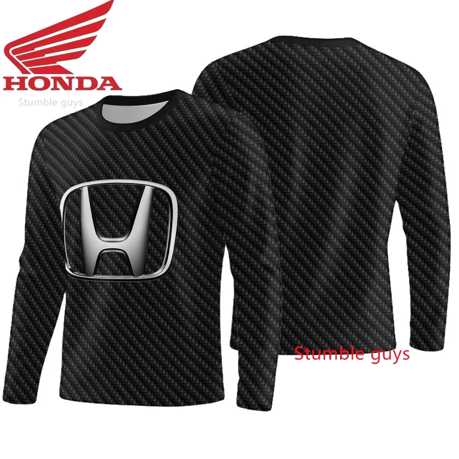 Men Honda Long Sleeve T-Shirt Spring Autumn Casual Women Clothes Street Cool Wear
Men Honda Long Sleeve T-Shirt Spring Autumn Casual Women Clothes Street Cool Wear