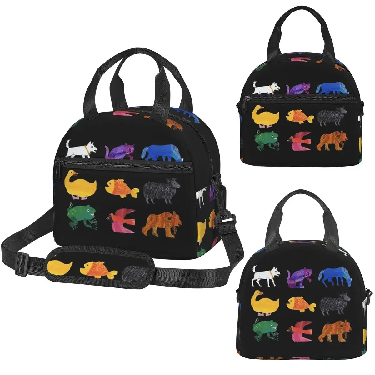 Eric Carle Animals Insulated Lunch Bag for Women Office Cooler Thermal Box Tote Portable Lunch Boxes
Eric Carle Animals Insulated Lunch Bag for Women Office Cooler Thermal Box Tote Portable Lunch Boxes