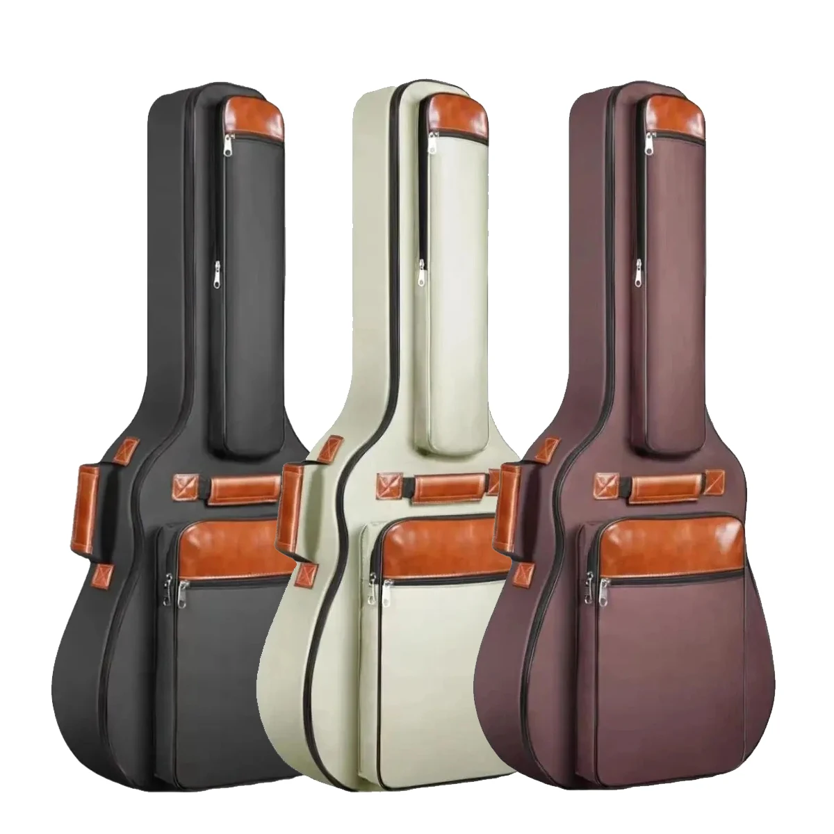 Miwayer 41 Inch Acoustic Guitar Bag - Thickened Cotton Padded, Waterproof Oxford, Double Straps Backpack Style
Miwayer 41 Inch Acoustic Guitar Bag - Thickened Cotton Padded, Waterproof Oxford, Double Straps Backpack Style
