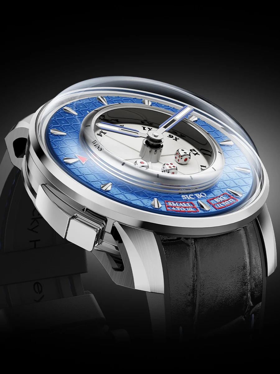 Мужские автоматические механические часы Super Night Light Watch Player Series Sic Bo с люминесцентным циферблатом
Мужские автоматические механические часы Super Night Light Watch Player Series Sic Bo с люминесцентным циферблатом