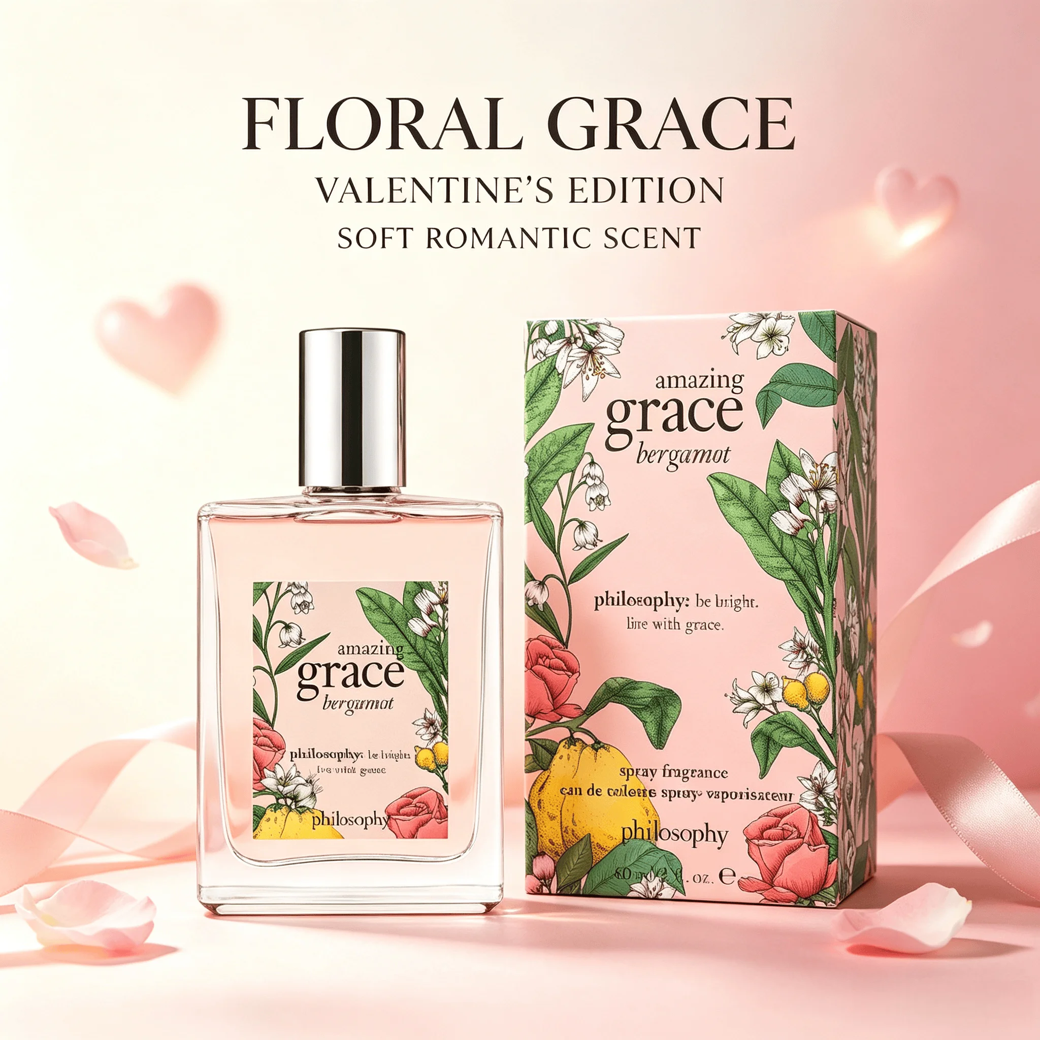Philosophy Amazing Grace Bergamot Eau de Toilette 60mlfl.oz Women Perfume | Bright Zesty Bergamot Citrus Floral
Philosophy Amazing Grace Bergamot Eau de Toilette 60mlfl.oz Women Perfume | Bright Zesty Bergamot Citrus Floral