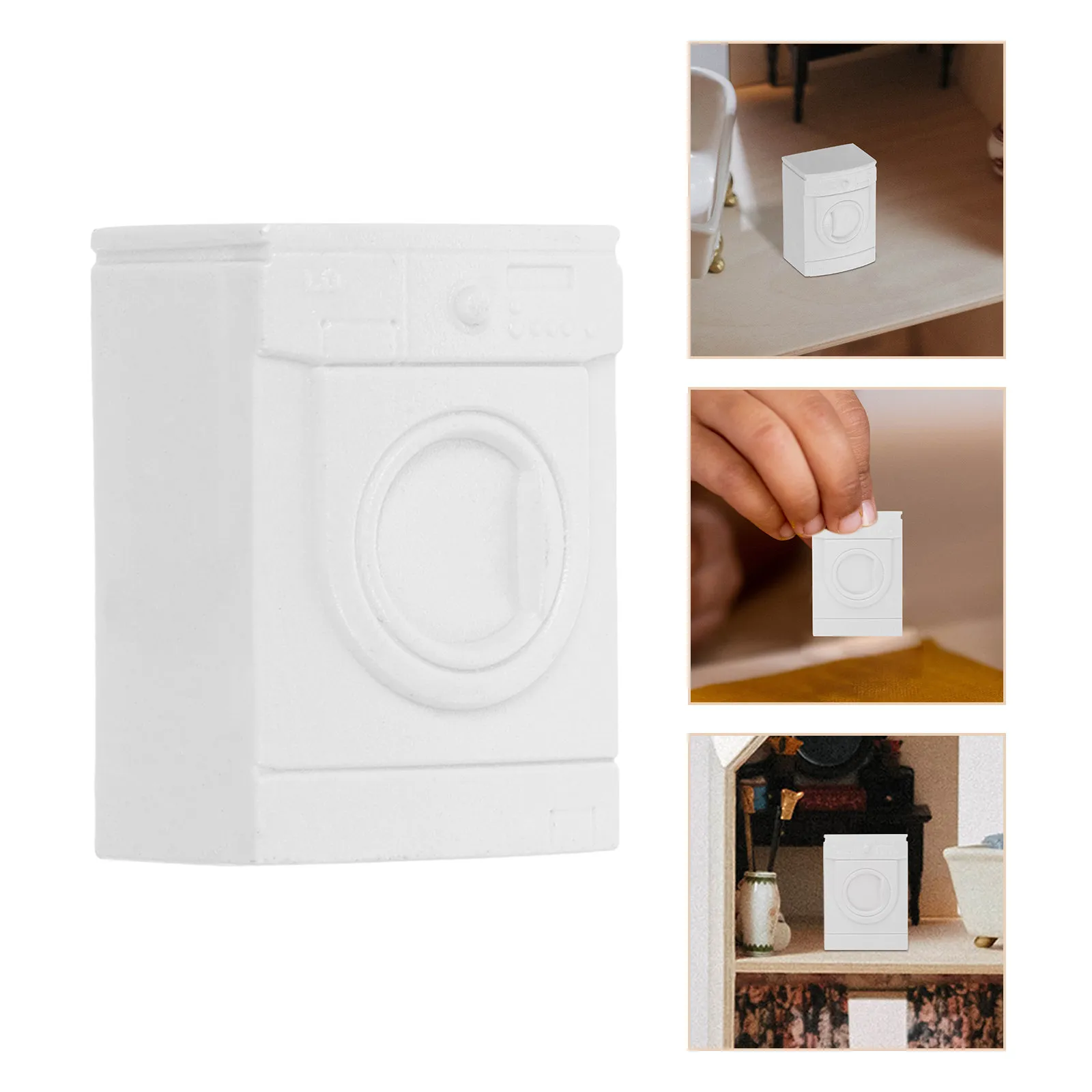 Realistic Mini Washing Machine Dollhouse Furniture Accessory Portable Lightweight for Kids Pretend Play Skill Development Motor
Realistic Mini Washing Machine Dollhouse Furniture Accessory Portable Lightweight for Kids Pretend Play Skill Development Motor