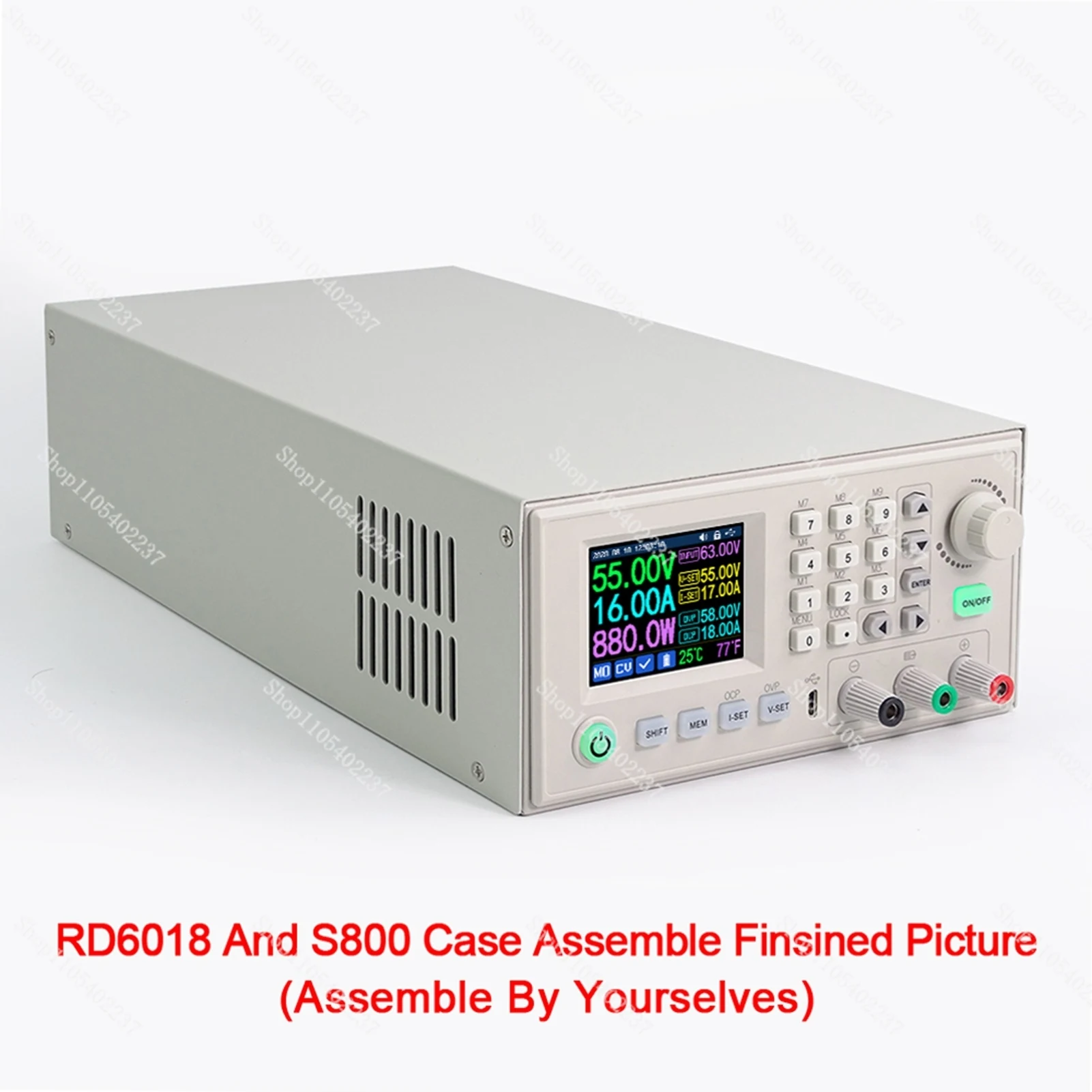 S800 Digital Power Supply Case Voltmeter Housing for RD6012 RD6012W RD6018 RD6018W
S800 Digital Power Supply Case Voltmeter Housing for RD6012 RD6012W RD6018 RD6018W