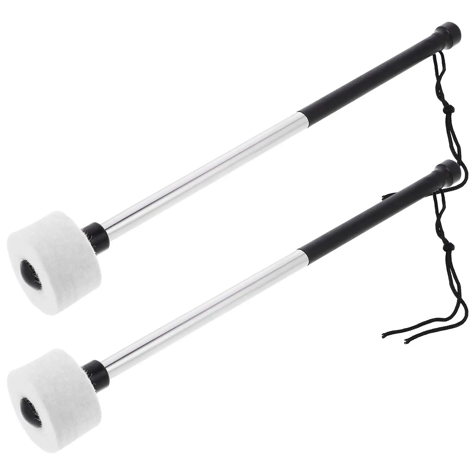 2Pcs Stainless Steel Drumsticks Felt Mallets Smooth Grip Light Weight Percussion Instruments Kids Practice New Drummers
2Pcs Stainless Steel Drumsticks Felt Mallets Smooth Grip Light Weight Percussion Instruments Kids Practice New Drummers