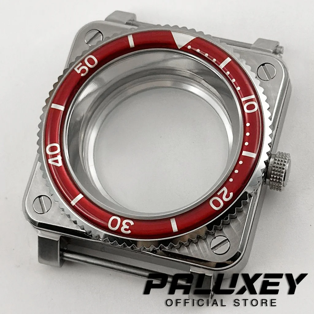 42mm Resin Bezel Sapphire Glass Square Pilots Cockpit Assembled Watch Box 316L Stainless Steel For NH34 NH35 NH36 NH38 Movement
42mm Resin Bezel Sapphire Glass Square Pilots Cockpit Assembled Watch Box 316L Stainless Steel For NH34 NH35 NH36 NH38 Movement