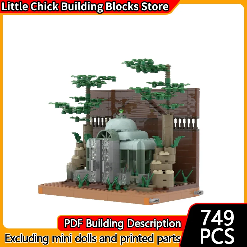 Popular Magical Game Model MOC Building Bricks Forest Vivarium Modular Technology Children Holiday Gifts Assemble Toys Suit
Popular Magical Game Model MOC Building Bricks Forest Vivarium Modular Technology Children Holiday Gifts Assemble Toys Suit