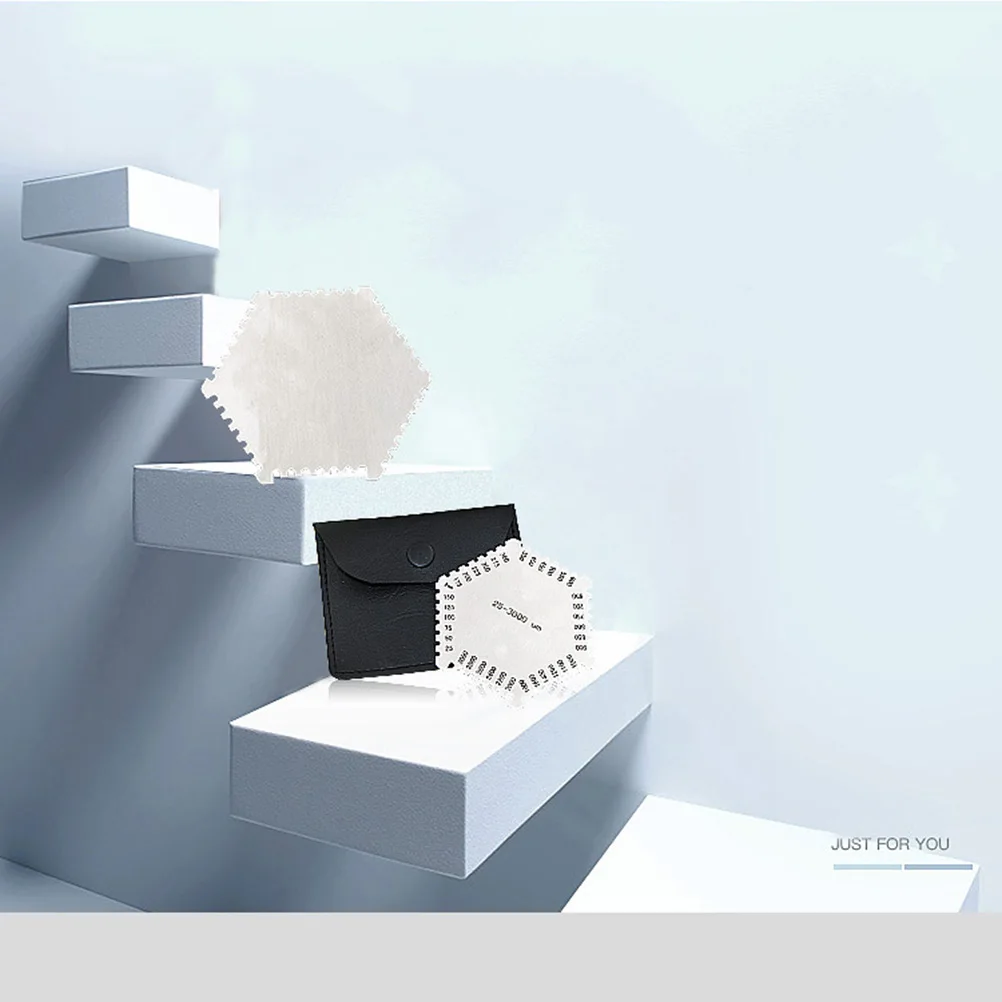 Stainless Steel Wet Film Comb Gauge High Precision Hexagon 25-3000um Thickness Meter Tester Tool Reusable Accurate
Stainless Steel Wet Film Comb Gauge High Precision Hexagon 25-3000um Thickness Meter Tester Tool Reusable Accurate