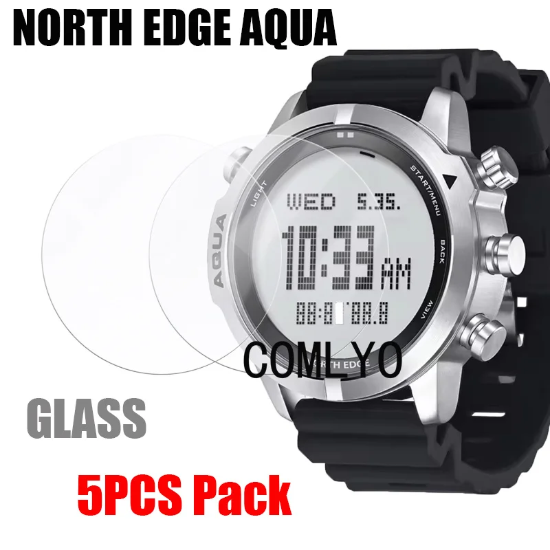 5 шт. для NORTH EDGE AQUA закаленное стекло Защитная пленка для экрана смарт-часов 9H 2.5D пленка
5 шт. для NORTH EDGE AQUA закаленное стекло Защитная пленка для экрана смарт-часов 9H 2.5D пленка
