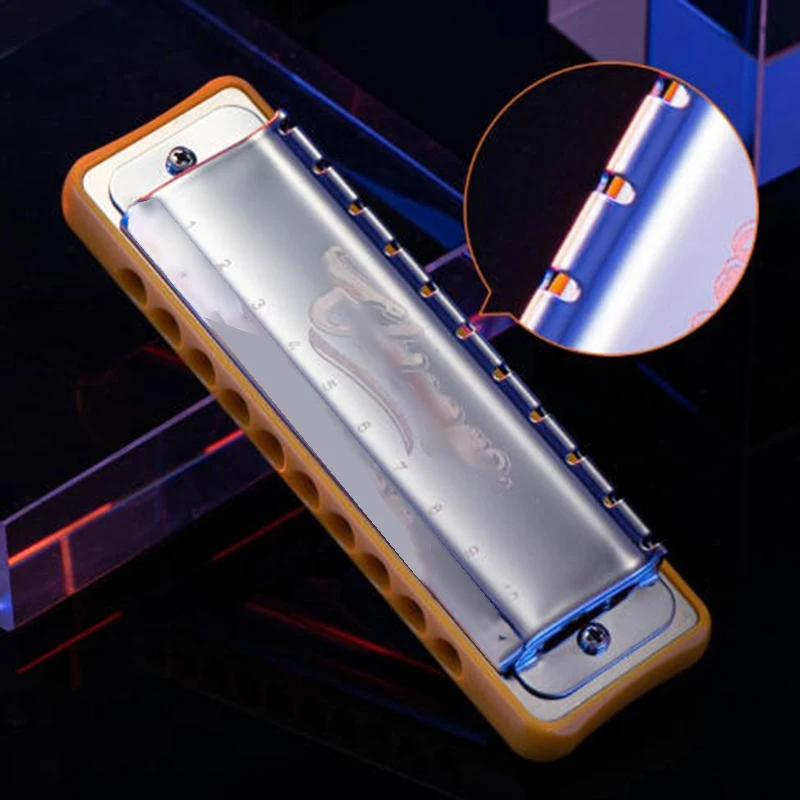 Mini Harmonica 10 Hole C Key Beginners Harmonica Adult Children Playing Harmonicas Portable Diatonic Harmonicas with Storage Box
Mini Harmonica 10 Hole C Key Beginners Harmonica Adult Children Playing Harmonicas Portable Diatonic Harmonicas with Storage Box