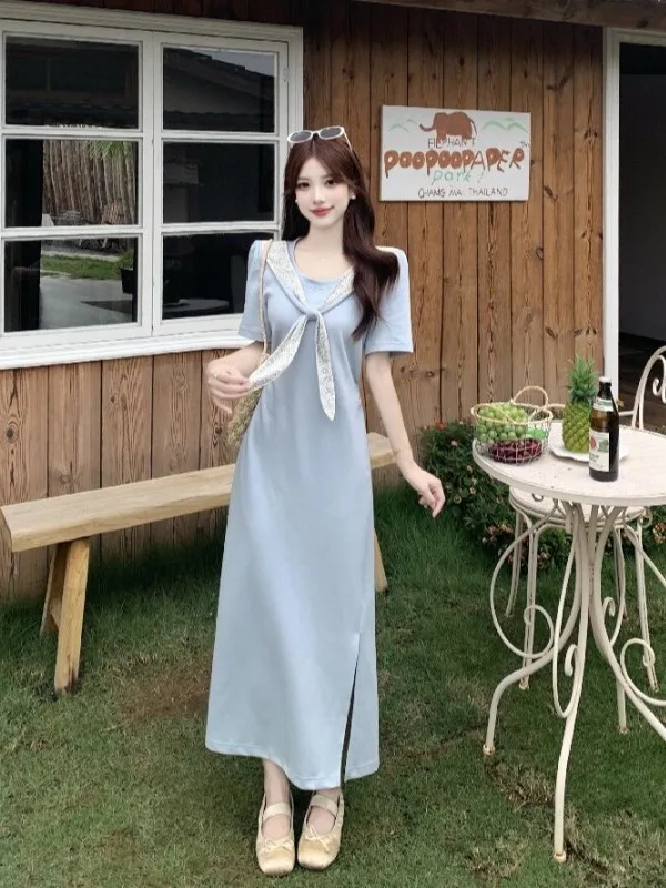 plus Size Women's Gentle Style Lace Short Sleeve Dress with Shawl A-Line Skirt High Waist Concealing Belly Summer New Arrival
plus Size Women's Gentle Style Lace Short Sleeve Dress with Shawl A-Line Skirt High Waist Concealing Belly Summer New Arrival