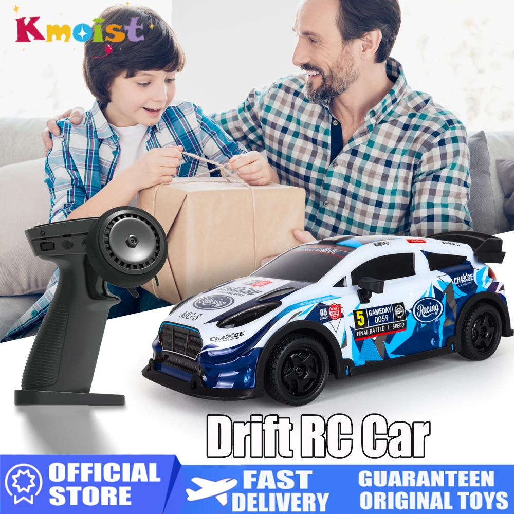 1/18 RC Car 4WD Drifting Vehicle with Light 2.4G Remote Control High-speed Drift Racing Cars Boys Children Birthday Gifts Toys
1/18 RC Car 4WD Drifting Vehicle with Light 2.4G Remote Control High-speed Drift Racing Cars Boys Children Birthday Gifts Toys