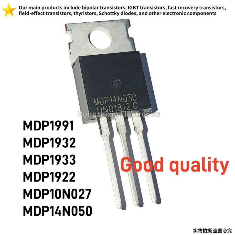 10PCS : NEW 100% quality MDP1991 MDP1932 MDP1933 MDP1922 MDP14N050 14N050 MDP10N027 10N027 TO-220 MOSFET
10PCS : NEW 100% quality MDP1991 MDP1932 MDP1933 MDP1922 MDP14N050 14N050 MDP10N027 10N027 TO-220 MOSFET