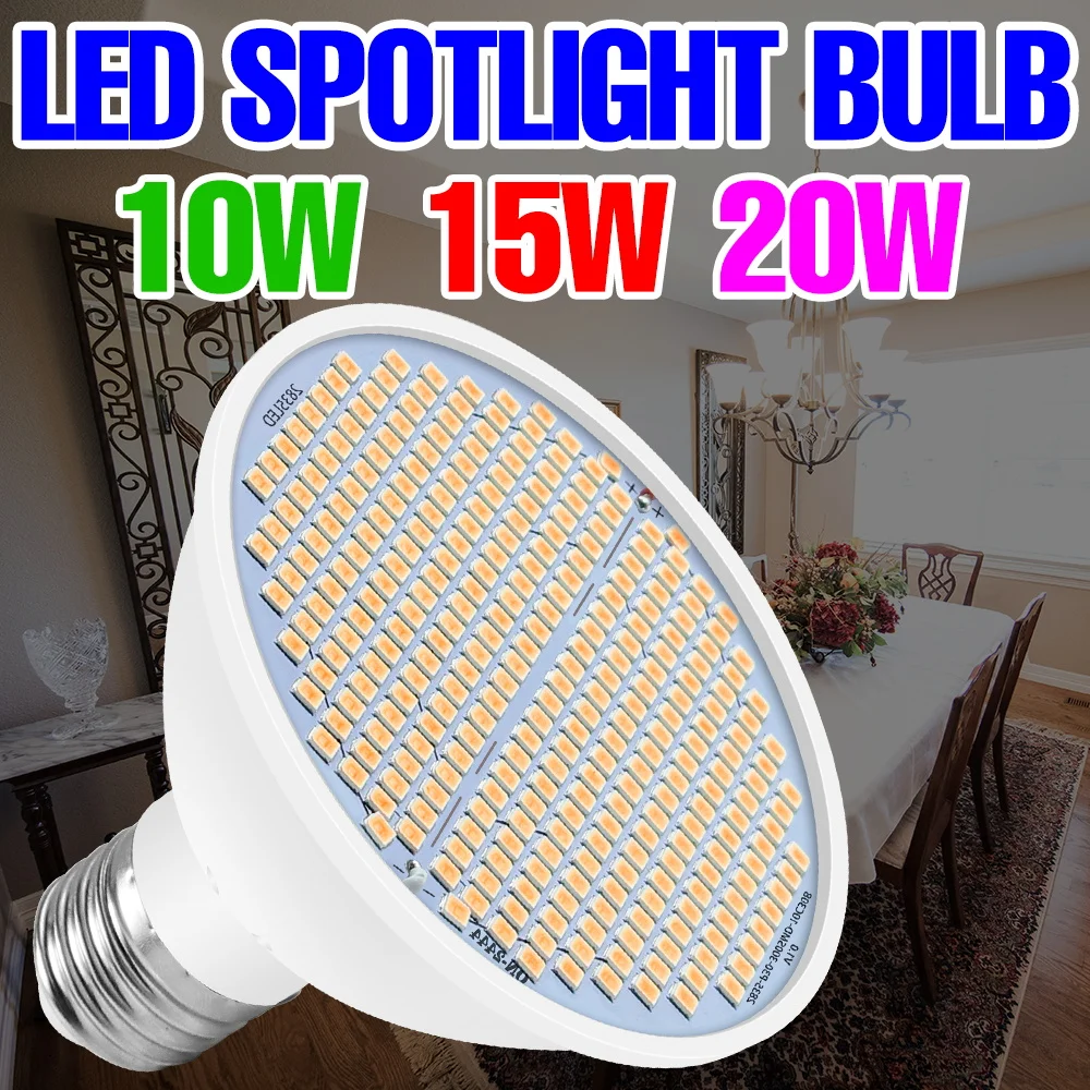 20W LED Light Bulb E27/E26 High Brightness Spotlight 220V Ceiling Lamp 110V Chandelier Bedroom Storage Living Room Home Lighting
20W LED Light Bulb E27/E26 High Brightness Spotlight 220V Ceiling Lamp 110V Chandelier Bedroom Storage Living Room Home Lighting