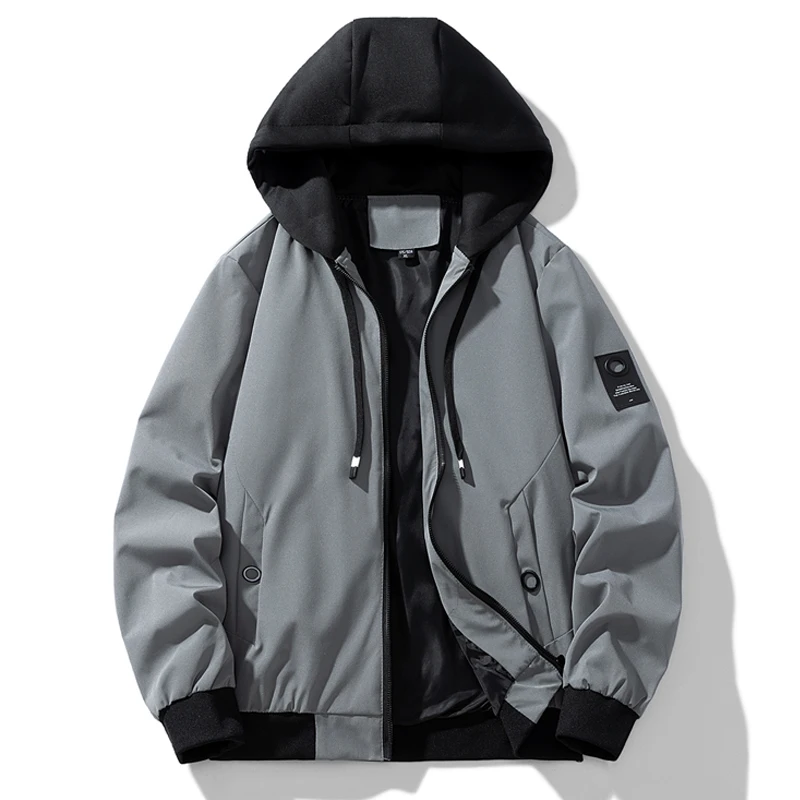 Men Jackets Autumn Winter Hooded Coats Long Sleeve Hoodie Fashion Casual Outwear Streetwear Men's Clothing Top
Men Jackets Autumn Winter Hooded Coats Long Sleeve Hoodie Fashion Casual Outwear Streetwear Men's Clothing Top