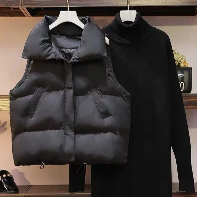 Пуховик из хлопка, женская осенне-зимняя новая теплая модная свободная повседневная куртка с воротником-стойкой, жилет на плечо, уменьшение возраста
Пуховик из хлопка, женская осенне-зимняя новая теплая модная свободная повседневная куртка с воротником-стойкой, жилет на плечо, уменьшение возраста