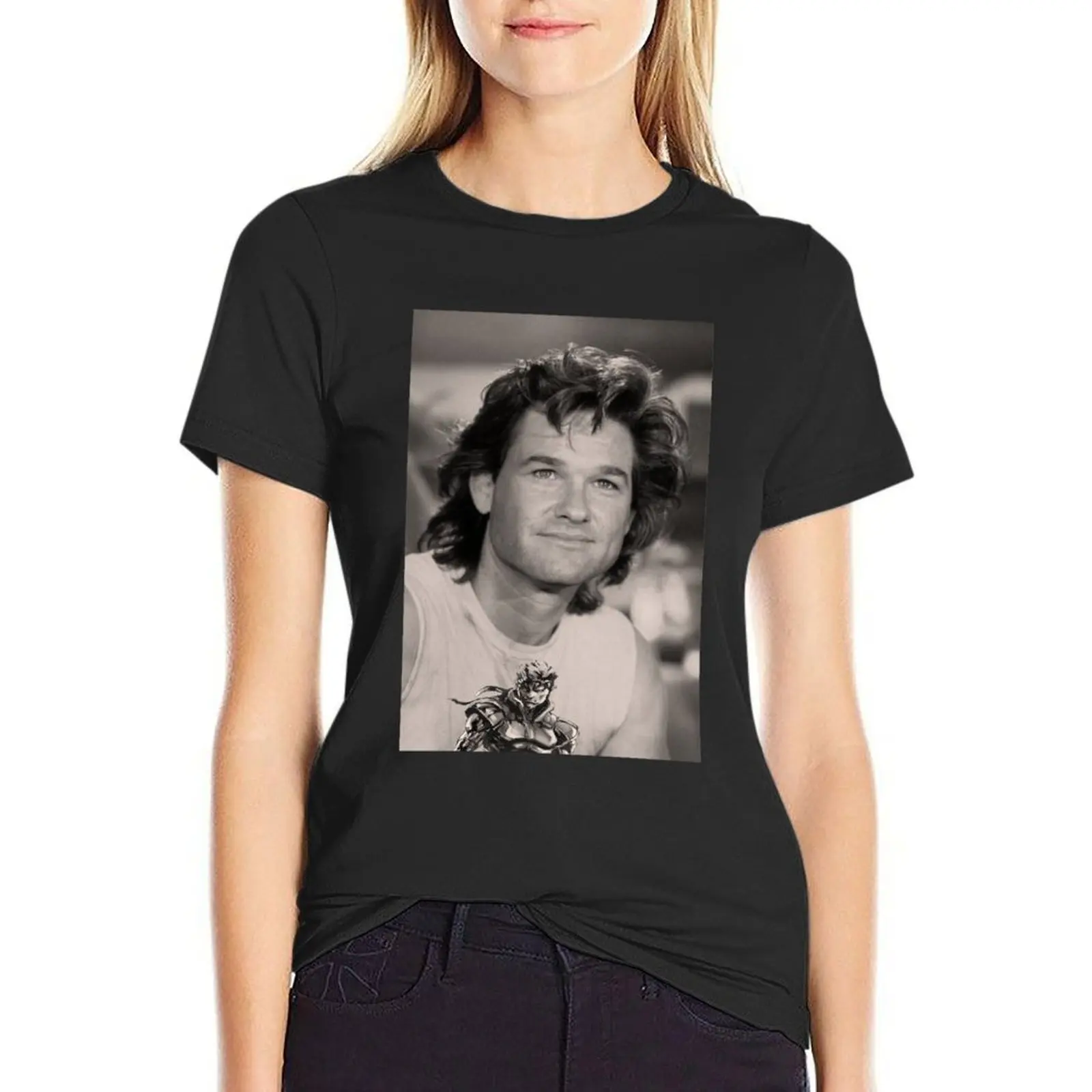 Kurt Russell - Solid Snake T-Shirt quick-drying aesthetic clothes animal prinfor new edition oversized workout shirts for Women
Kurt Russell - Solid Snake T-Shirt quick-drying aesthetic clothes animal prinfor new edition oversized workout shirts for Women