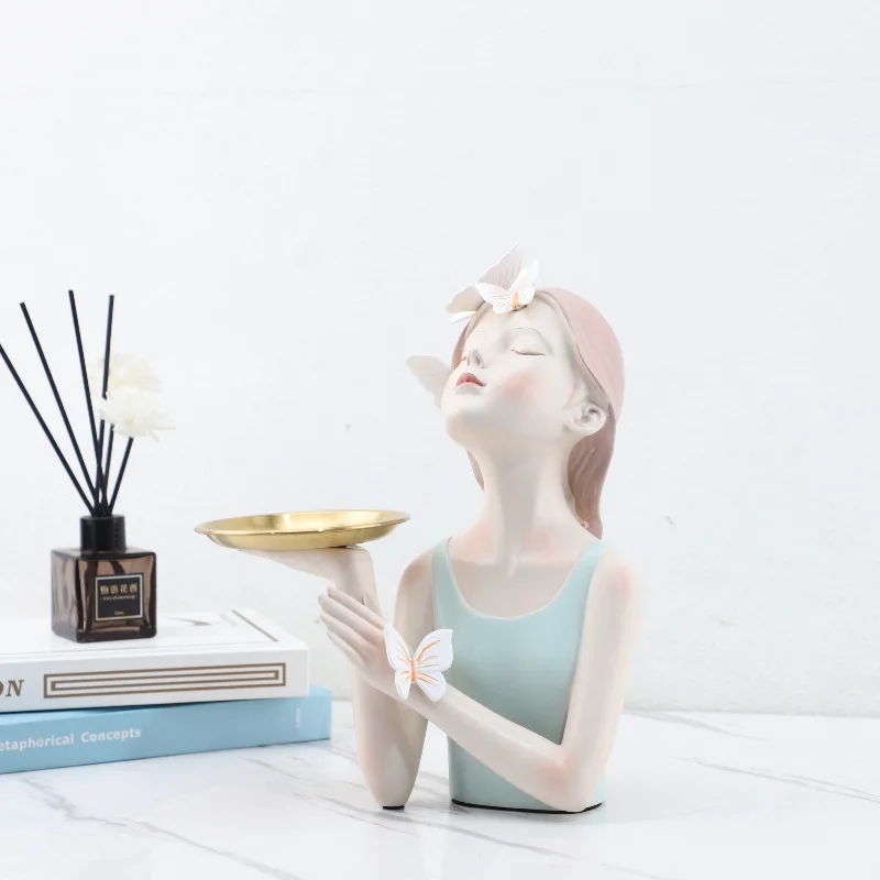 Скандинавский креативный мультяшный поднос для девочек-бабочек из смолы, элитное украшение для дома
Скандинавский креативный мультяшный поднос для девочек-бабочек из смолы, элитное украшение для дома