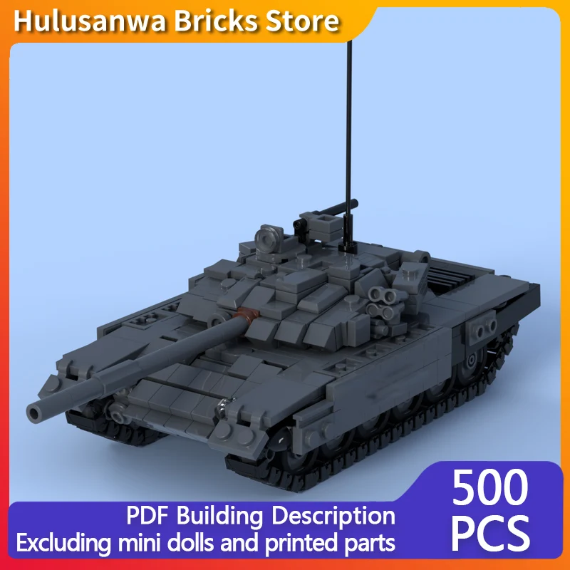 T-72AV WW2 Military Tanks Model MOC Building Bricks War Equipment Modular Technology Gifts Holiday Assemble Children Toys Suit
T-72AV WW2 Military Tanks Model MOC Building Bricks War Equipment Modular Technology Gifts Holiday Assemble Children Toys Suit