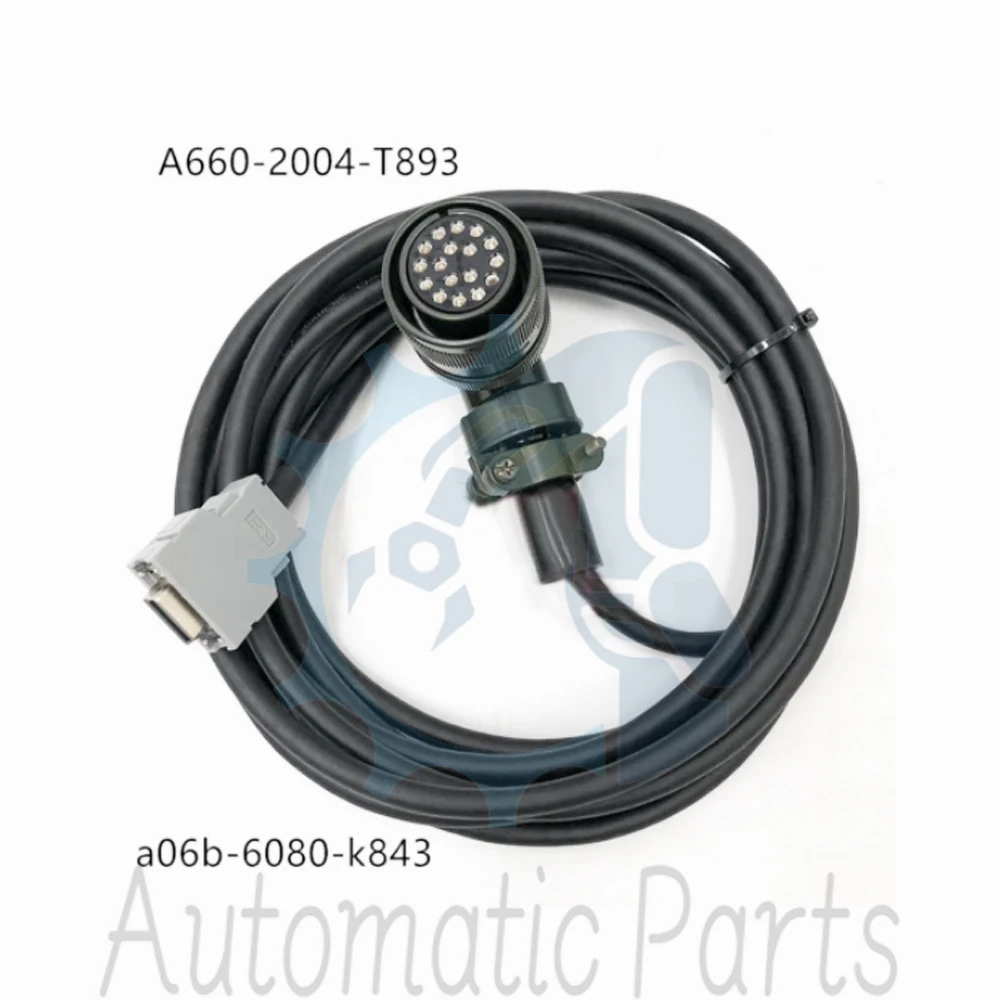 A06b-6080-K842 A06b-6080-K843 A660-2004-T893 Encoder Cable For Fanuc α3 or Above Servo Motor
A06b-6080-K842 A06b-6080-K843 A660-2004-T893 Encoder Cable For Fanuc α3 or Above Servo Motor
