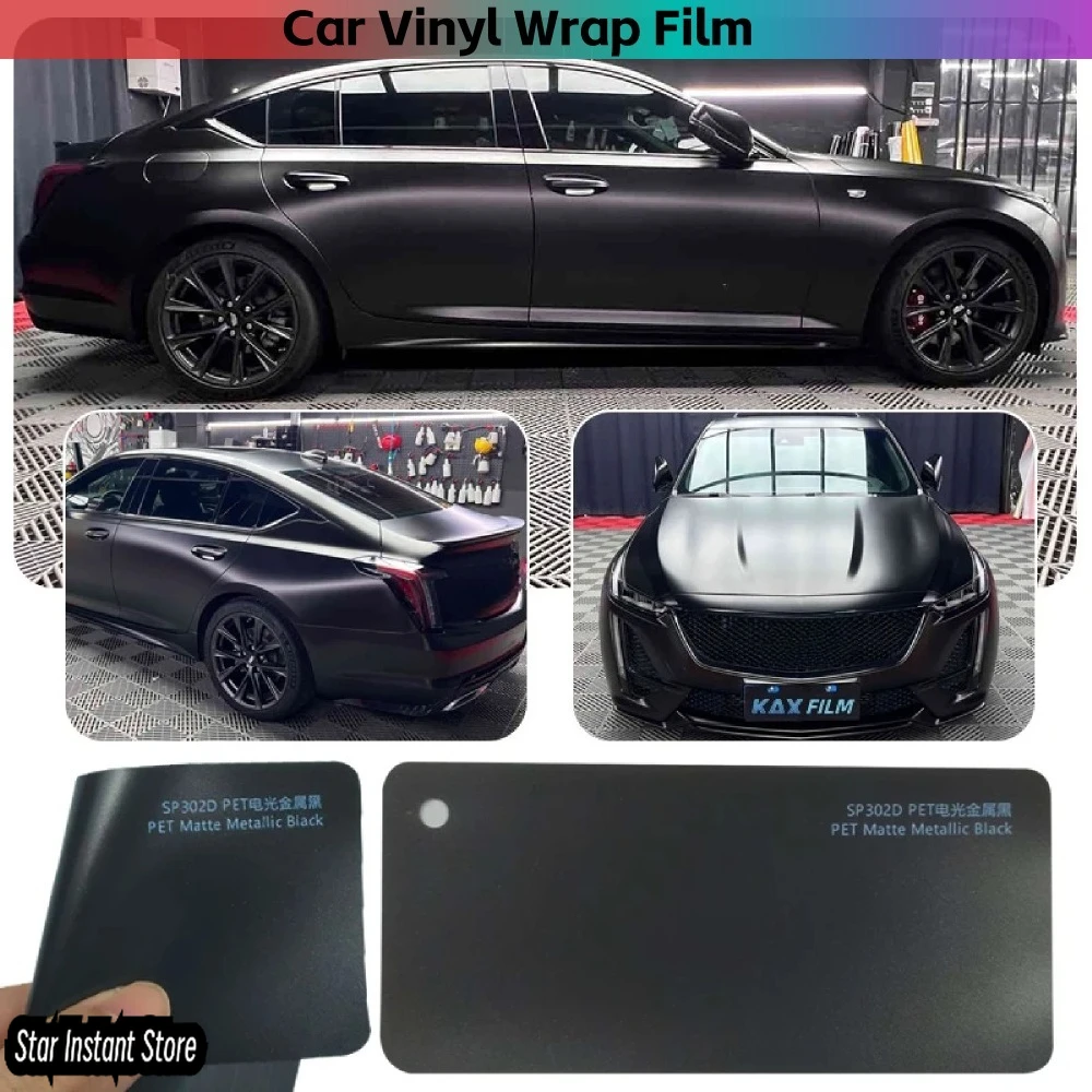 Electro-optic Metallic Black Vinyl Wrap, PET Color Changing Car Film, Self-Adhesive Dry Stick Technology
Electro-optic Metallic Black Vinyl Wrap, PET Color Changing Car Film, Self-Adhesive Dry Stick Technology