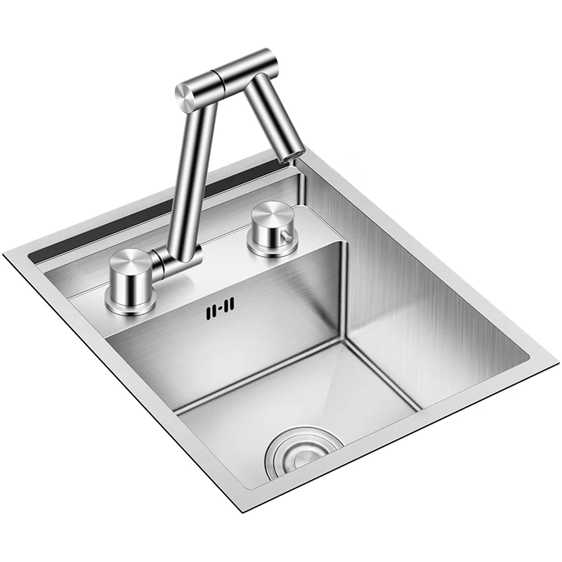 304 Stainless Steel Hidden Single-sink Washing Basin RV Bar with Cover Invisible Sink Intelligent Single-sink for Kitchen Bar
304 Stainless Steel Hidden Single-sink Washing Basin RV Bar with Cover Invisible Sink Intelligent Single-sink for Kitchen Bar